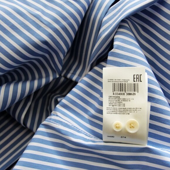 BNWT AW24 DRYKORN STRIPE SHIRT M - Picture 11 of 12